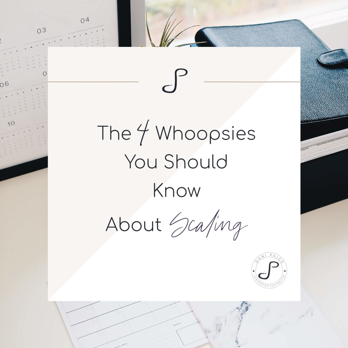 The-4-Whoopsies-You-Need-To-Know-About-Scaling | Dani Paige Copywriter
